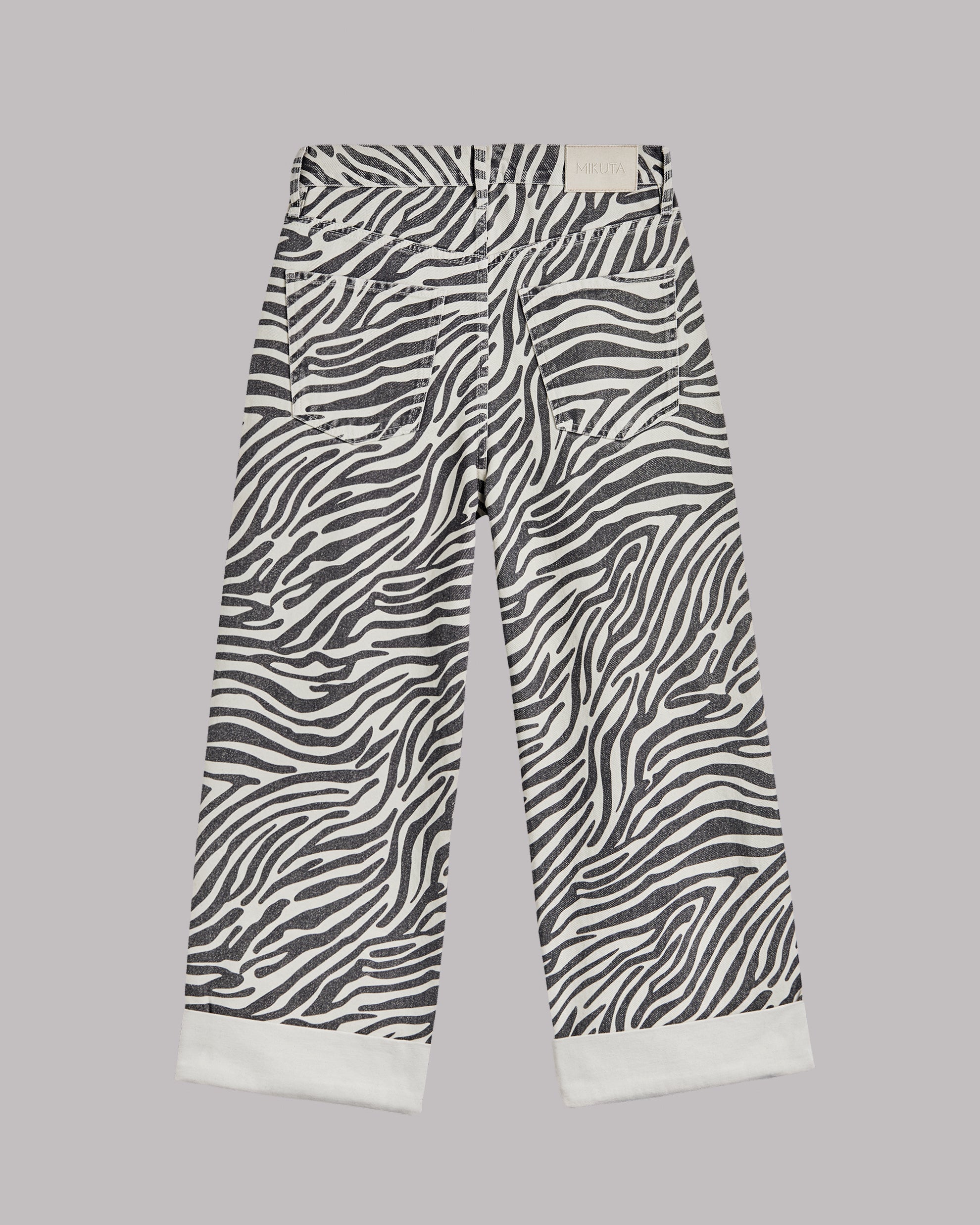 The Zebra Baggy Jeans