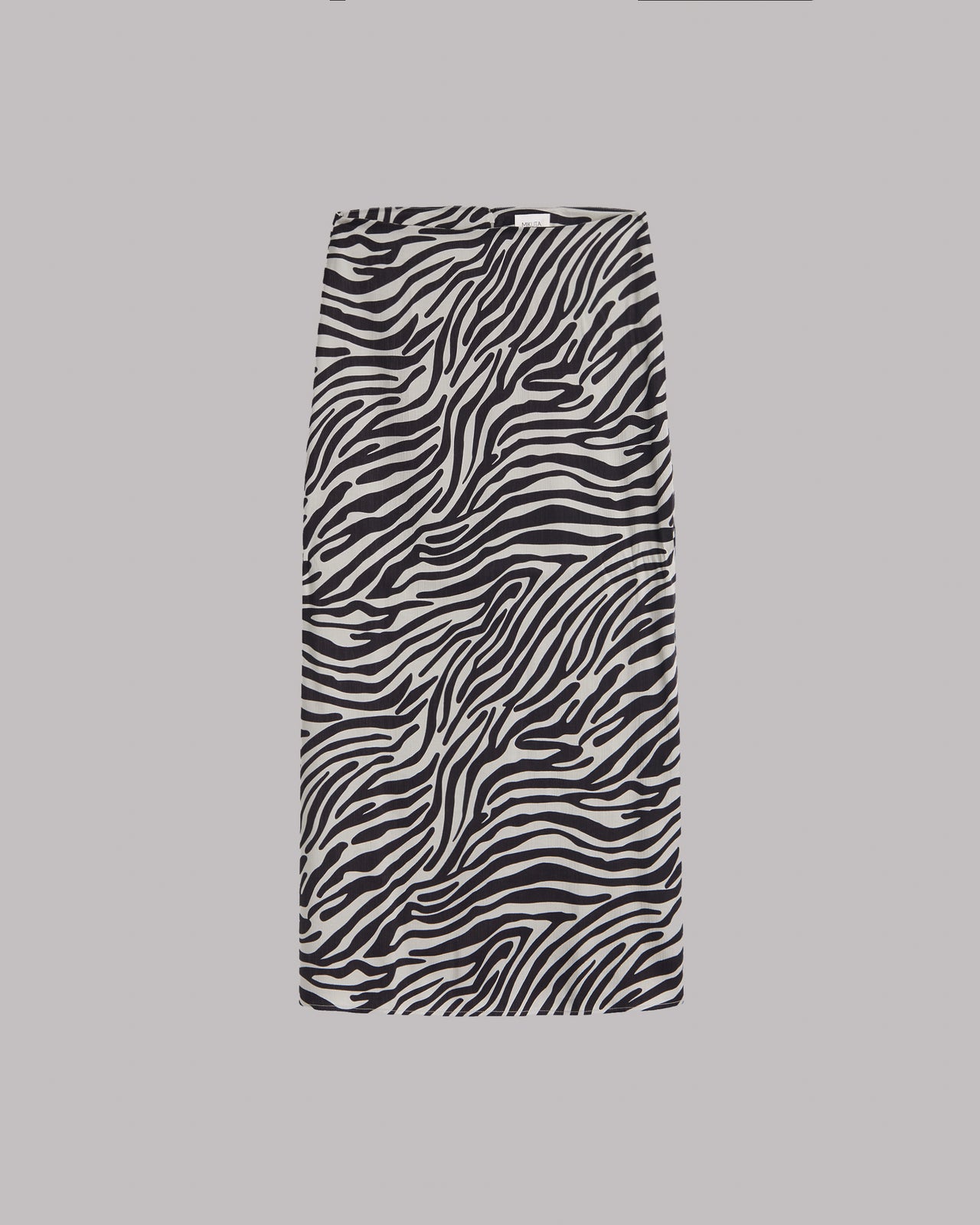 The Zebra Long Lyocell Skirt