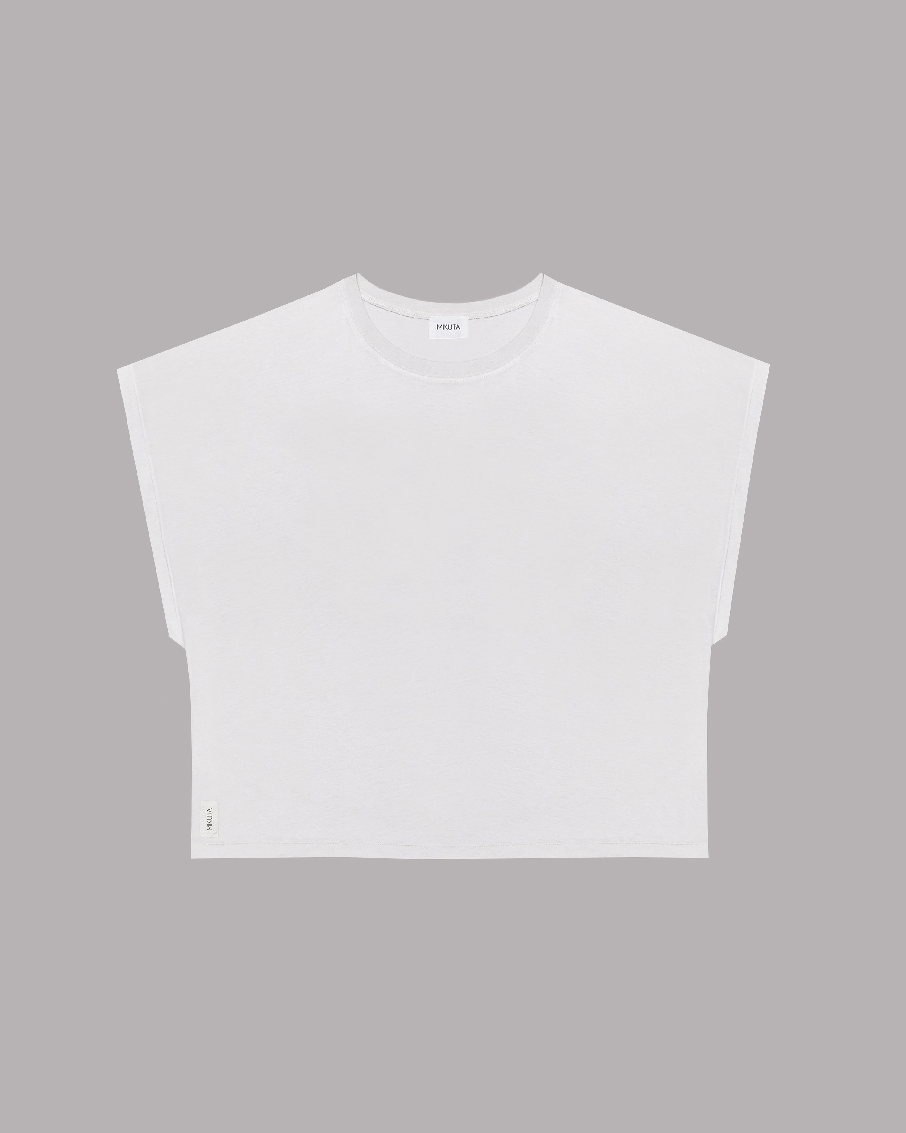 The White Thin Batwing T-Shirt