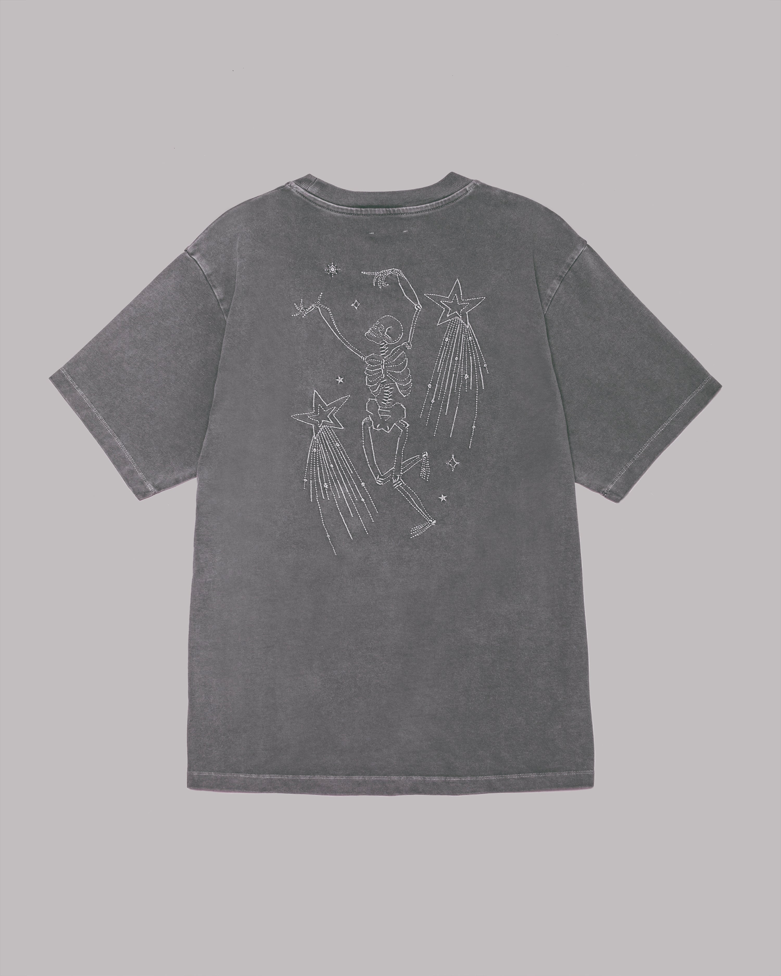 MIKUTA The Grey Skeleton T-Shirt