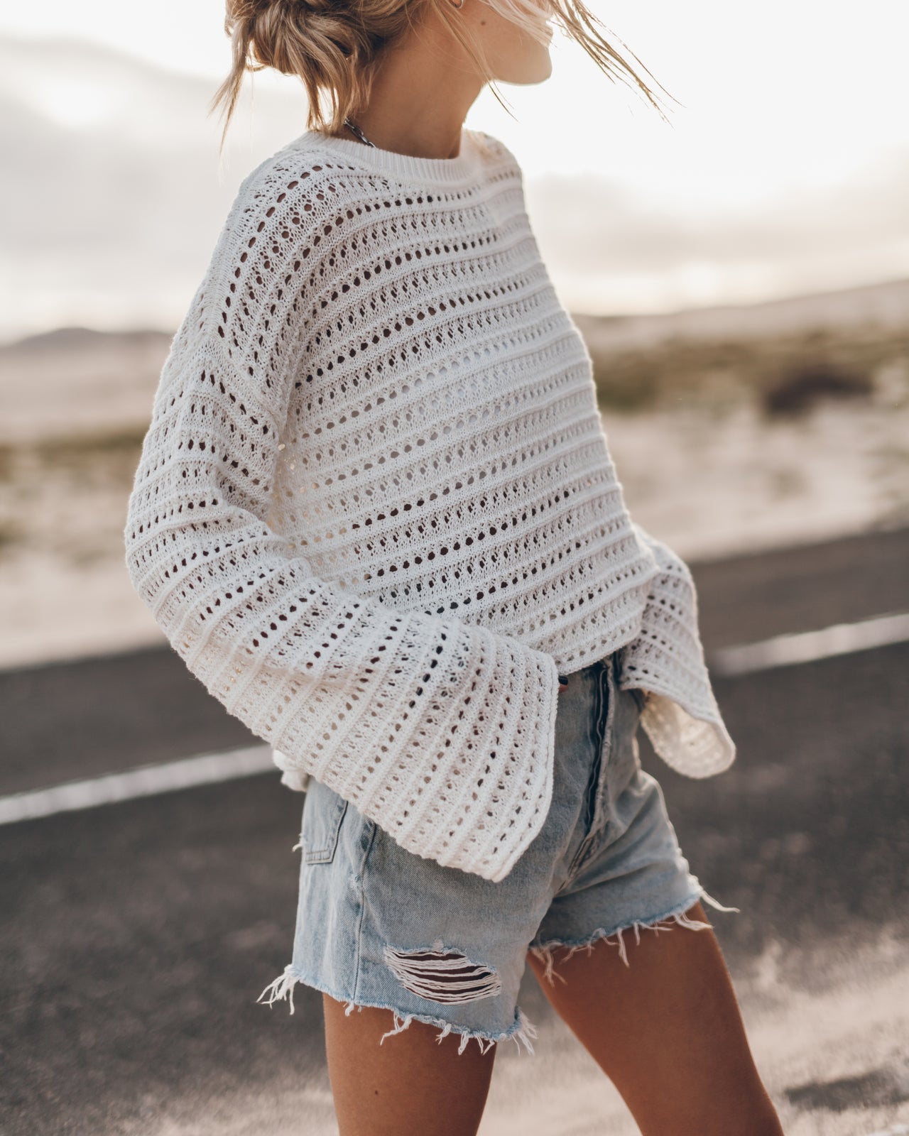 MIKUTA The Light Boho Knit Sweater