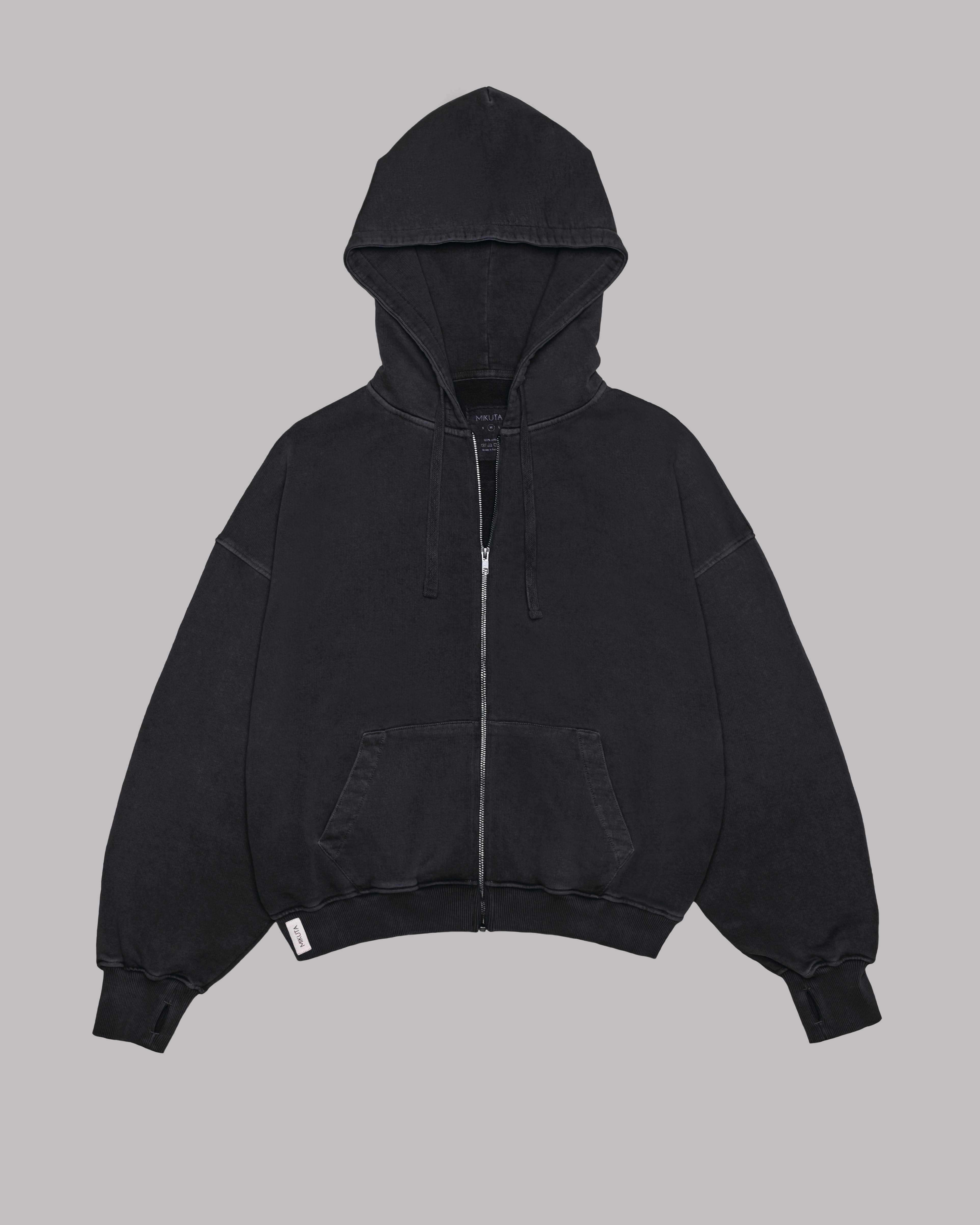 MIKUTA The Dark Zipped Hoodie1