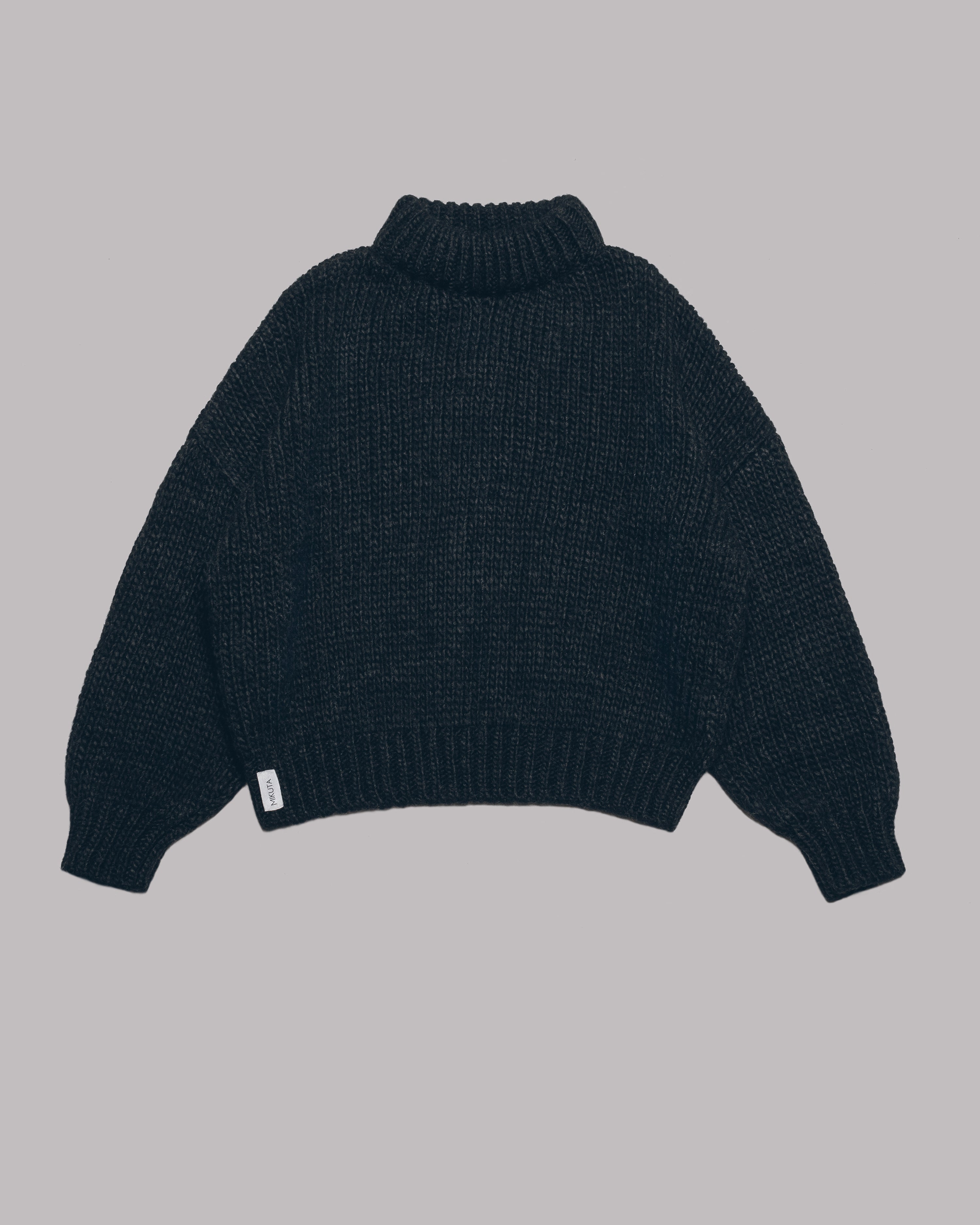 The Dark Knitted Sweater