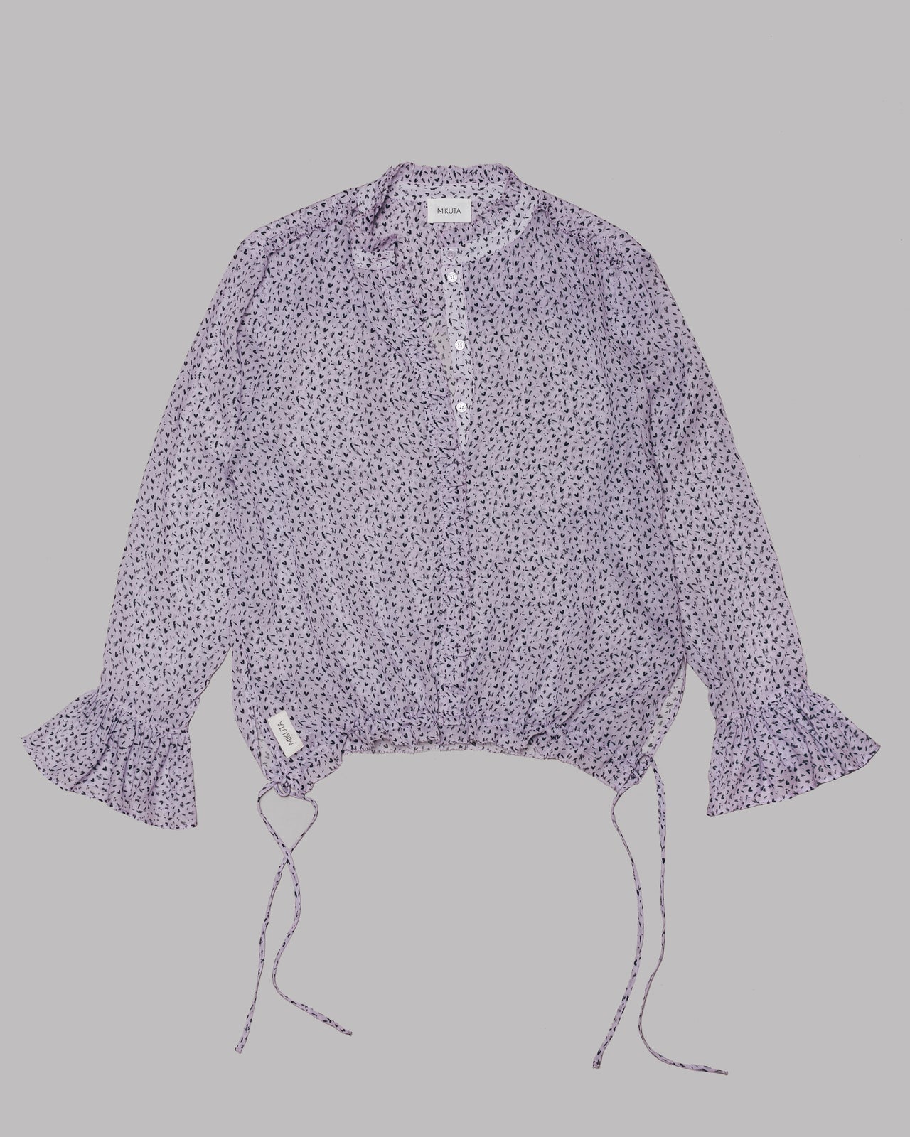 The Purple Flowy Blouse