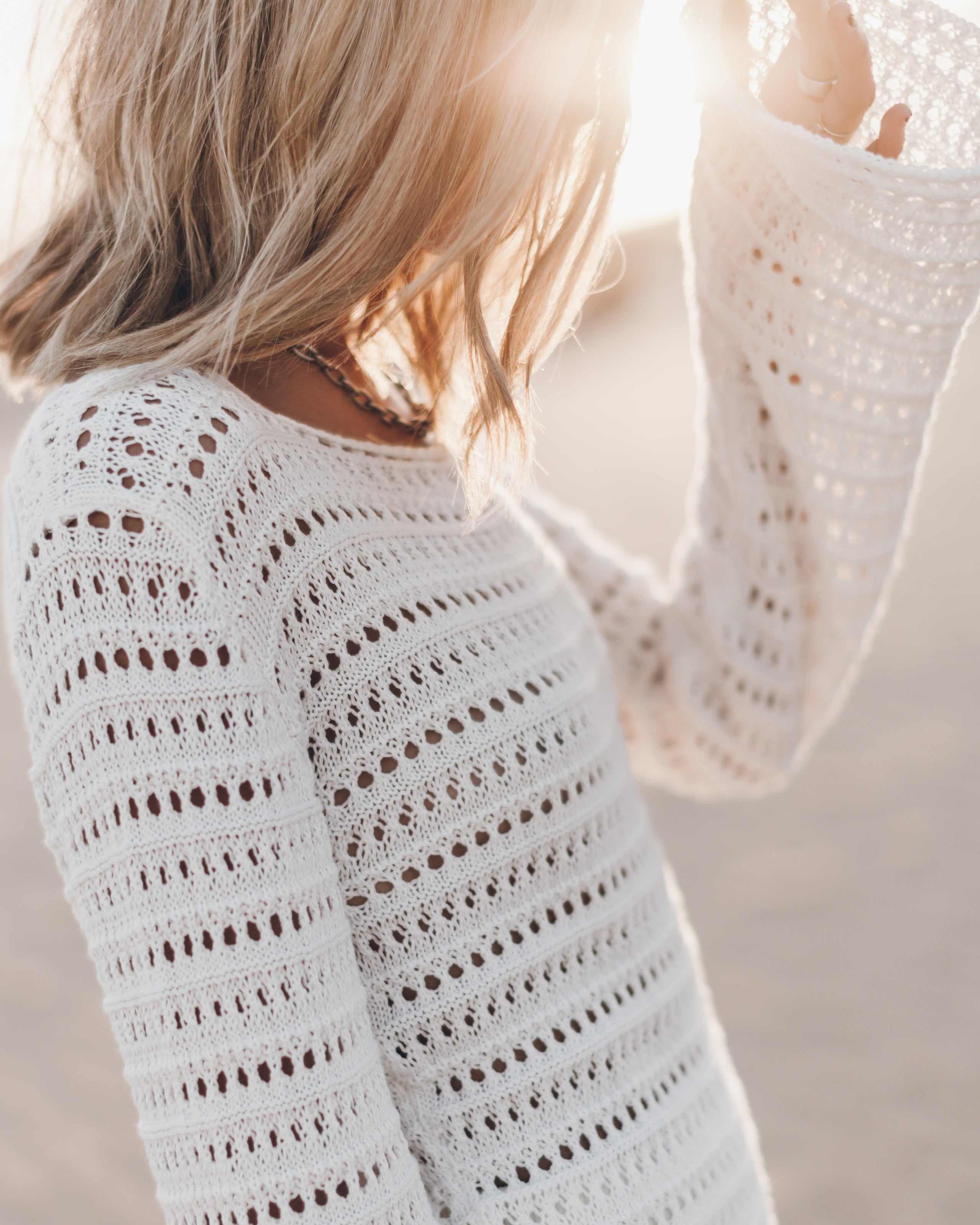 MIKUTA The Light Boho Knit Dress