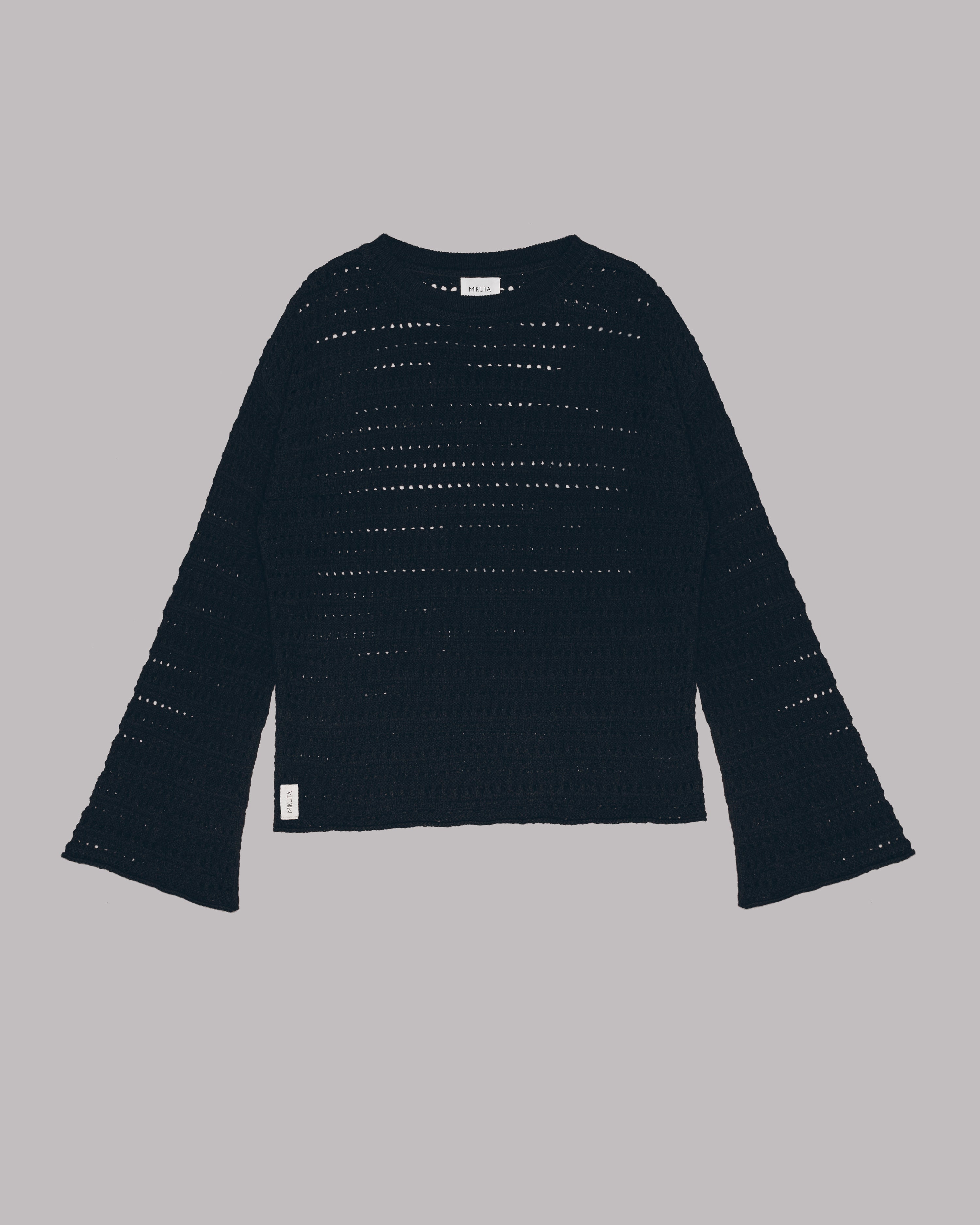 MIKUTA The Dark Boho Knit Sweater