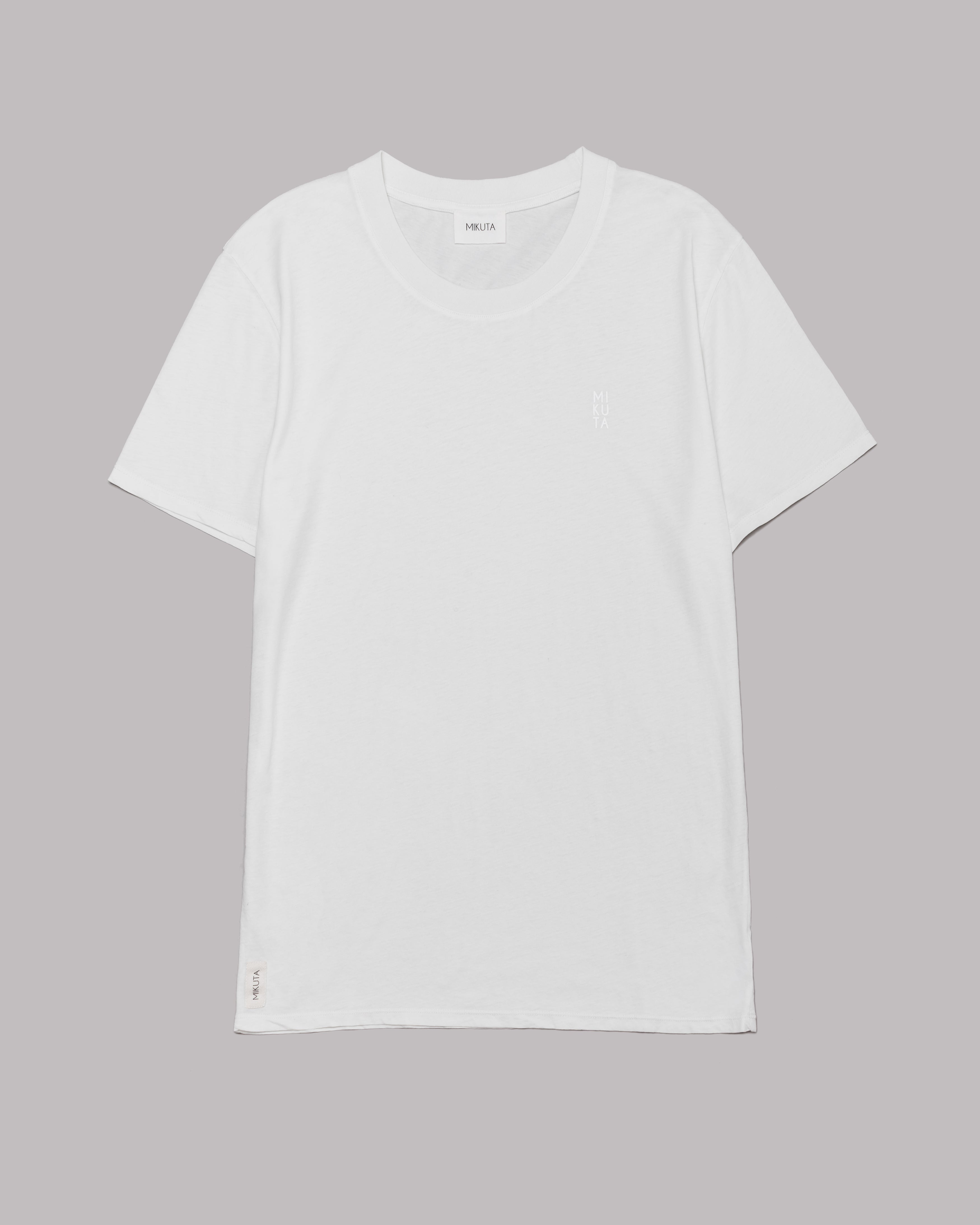 MIKUTA The White Standard Logo T-Shirt