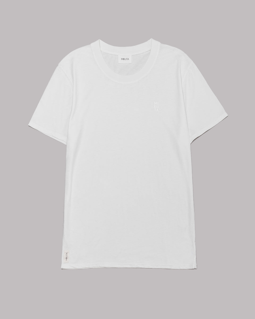 The White Standard Logo T-Shirt – MIKUTA
