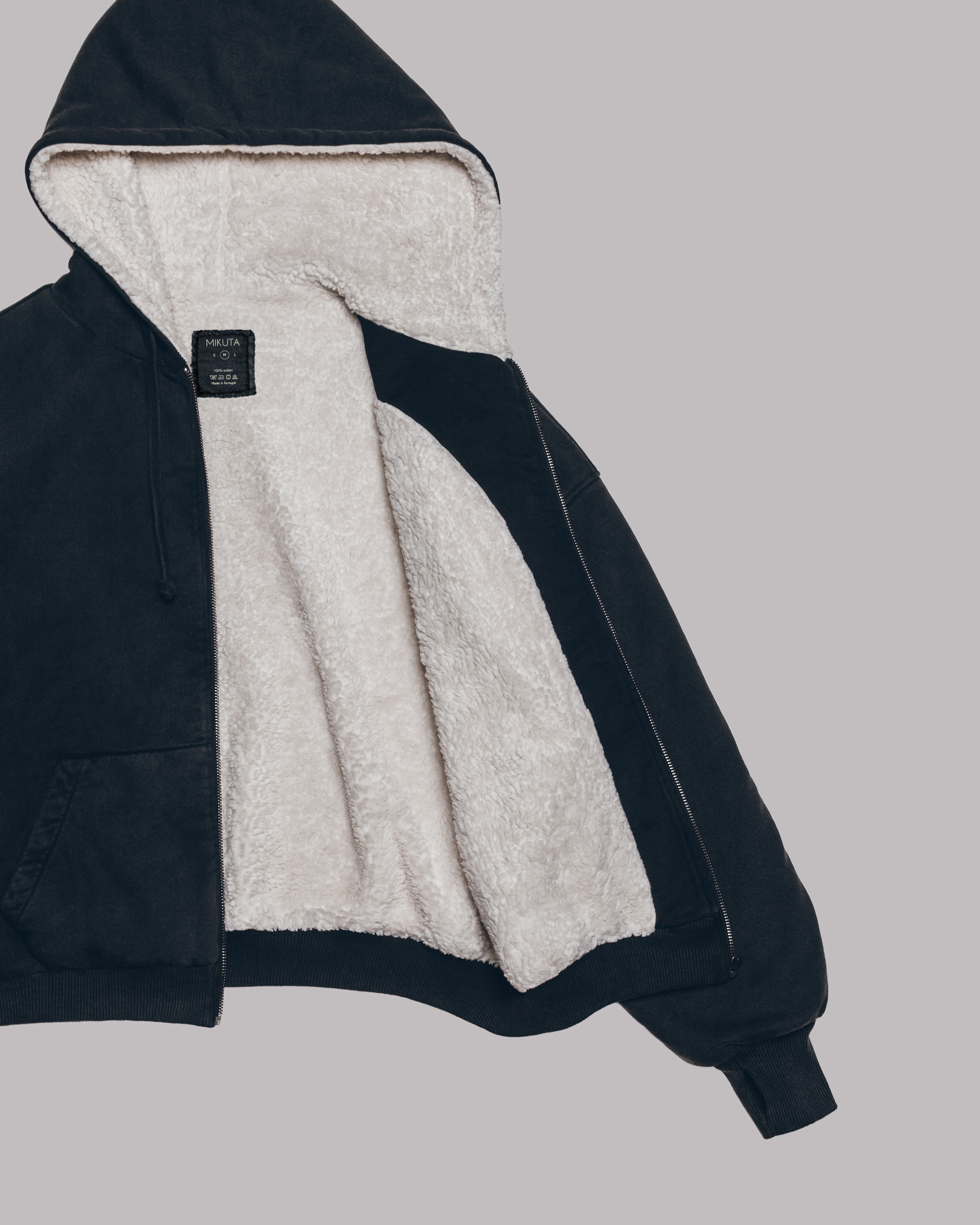 The Faux Shearling Hoodie