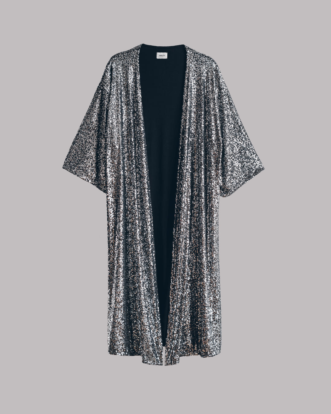 The Dark Sequin Kimono MIKUTA